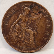 GREAT BRITAIN UK 1920 . ONE 1 PENNY